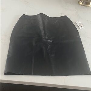 Wilsons Leather Black Mini Skirt